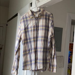 Long Sleeve H&M Plaid Button Down